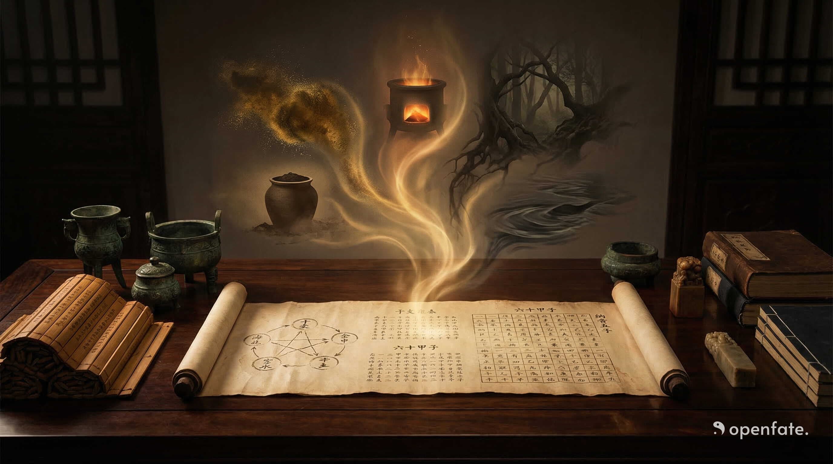 Na Yin Five Elements: Symbolic Naming System of 60 Jiazi