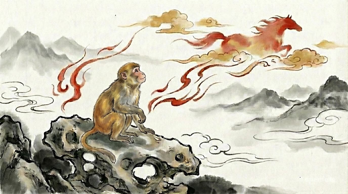 2026년 원숭이띠 운세 안내 이미지